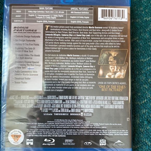 5 sealed Blu-Rays Movies. - Picture 5 of 12